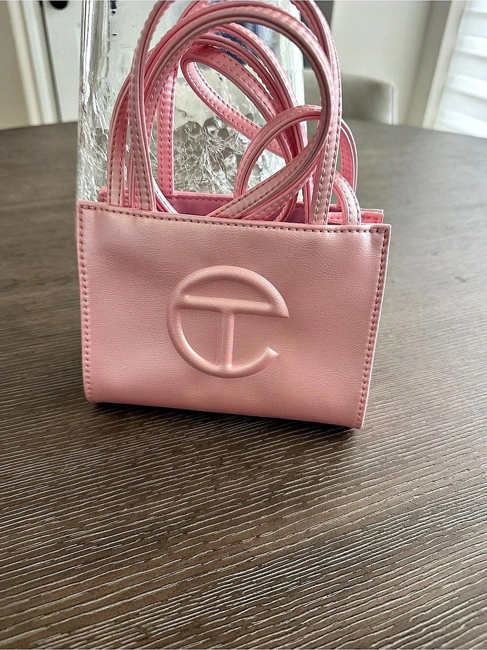 Telfar Shopping Bag Small Bubblegum Pink Mini Tote